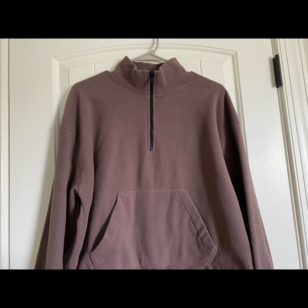 Pink Cropped Sweatshirt